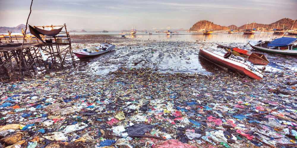 самый загрязненный океан