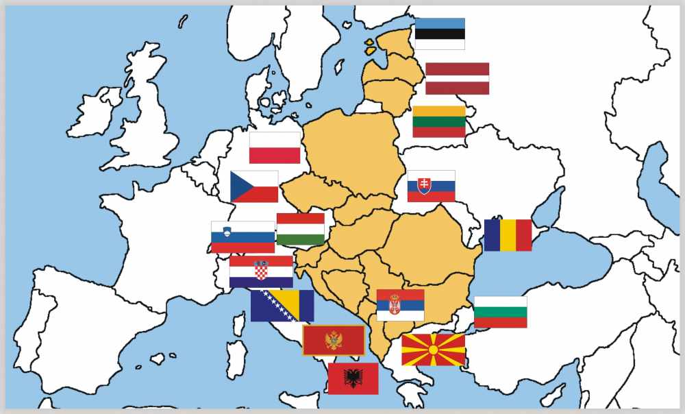 страны центральной и восточной европы (главный ключ)