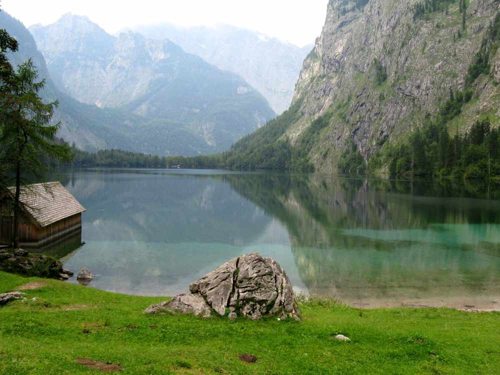 Маленькое озеро (Германия, Schonau-am-konigssee) - автор фото Марина ...