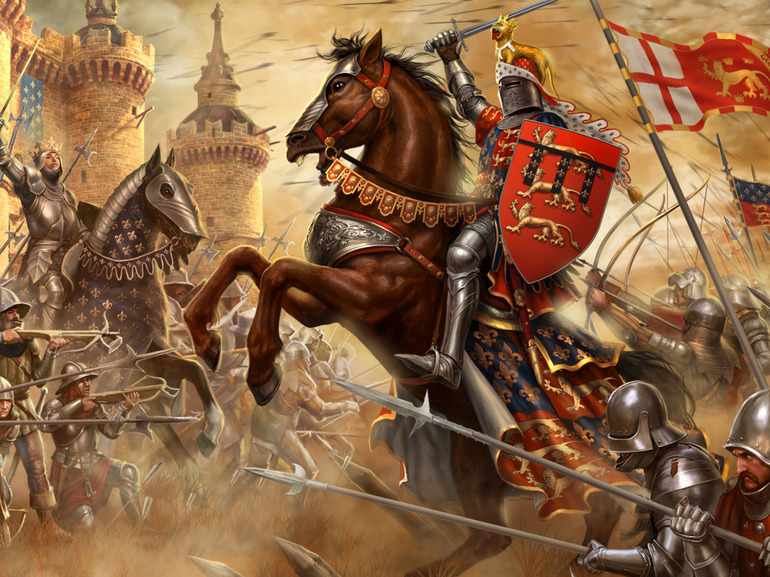 Рыцари — сильные, смелые воины